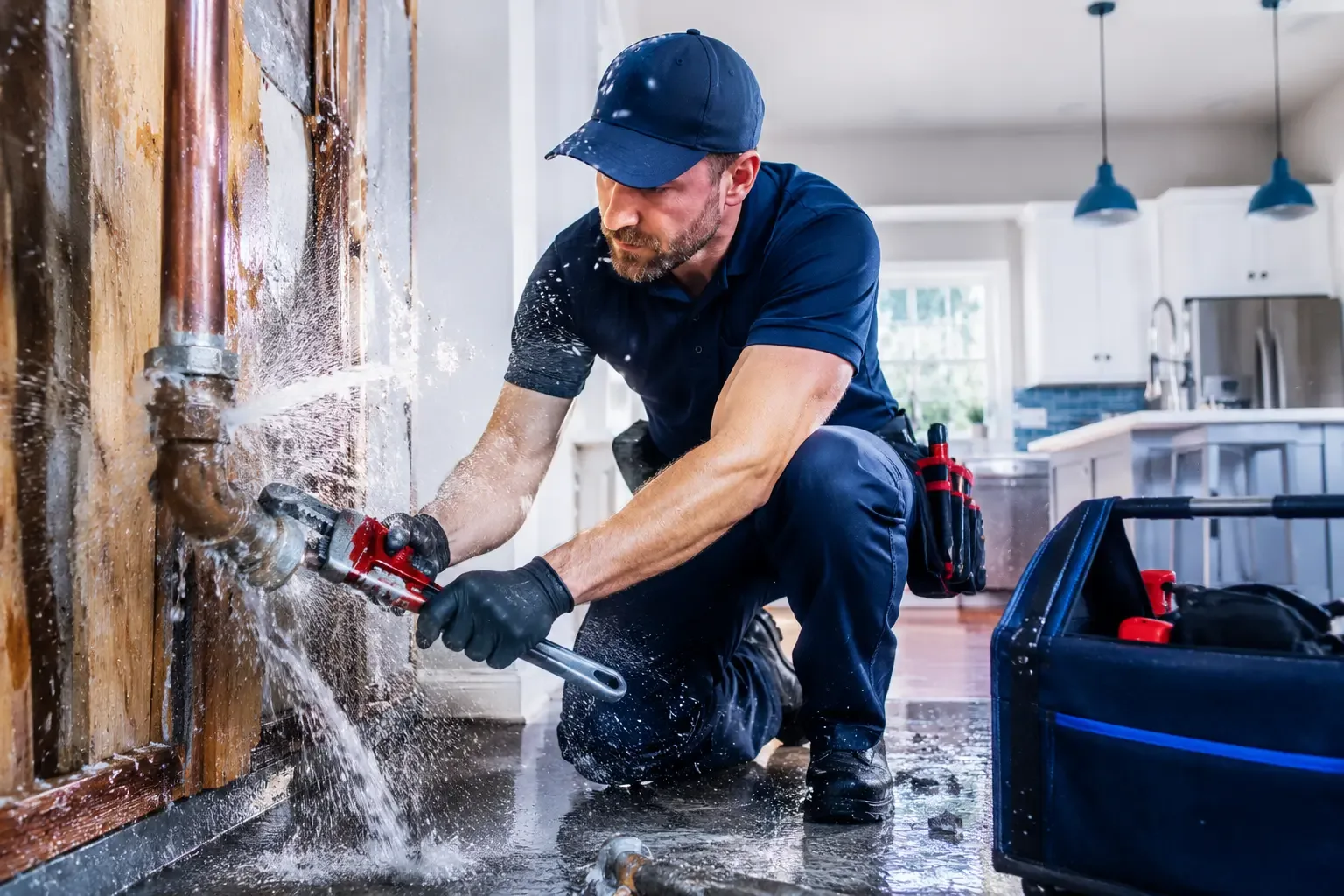 Local emergency pipe repair professionals in Stockholm, SD